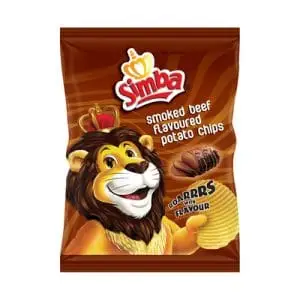 SIMBA CHIPS 36G SMOKED BEEF