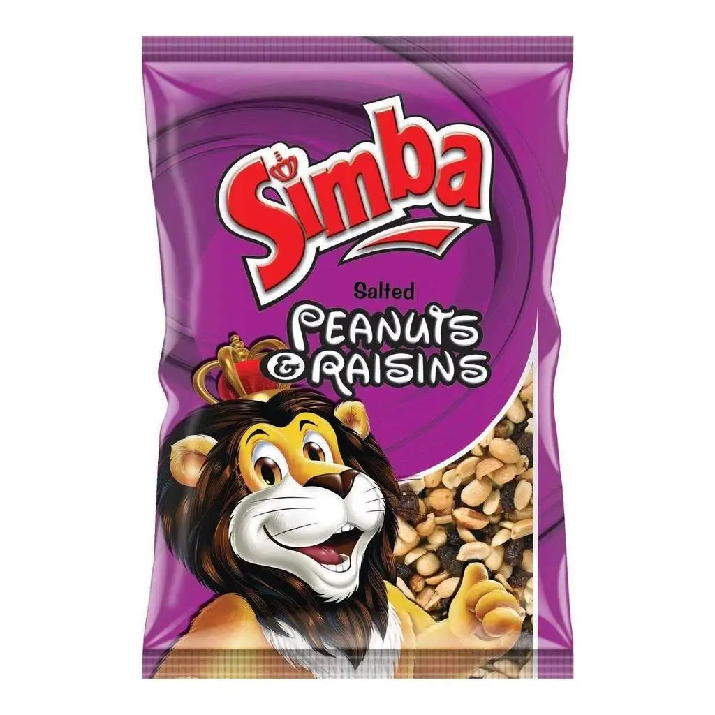 SIMBA PEANUTS & RAISINS 50G SALTED