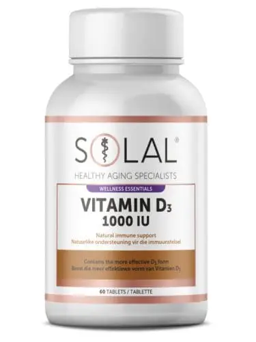SOLAL VIT D3 1000IU TABS 60