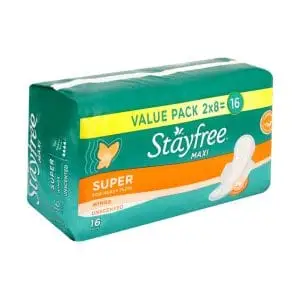 STAYFREE MAXI THICK 16 SUPER SCENTED