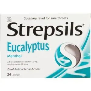 STREPSILS 24 MENTHOL