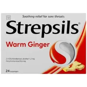 STREPSILS 24 WARM GINGER