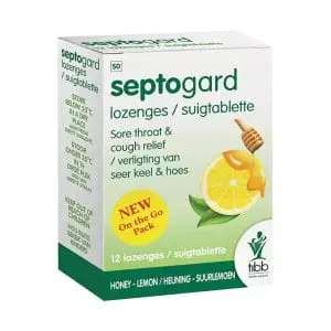 TIBB SEPTOGARD LOZ 12 HONEY/LEMON