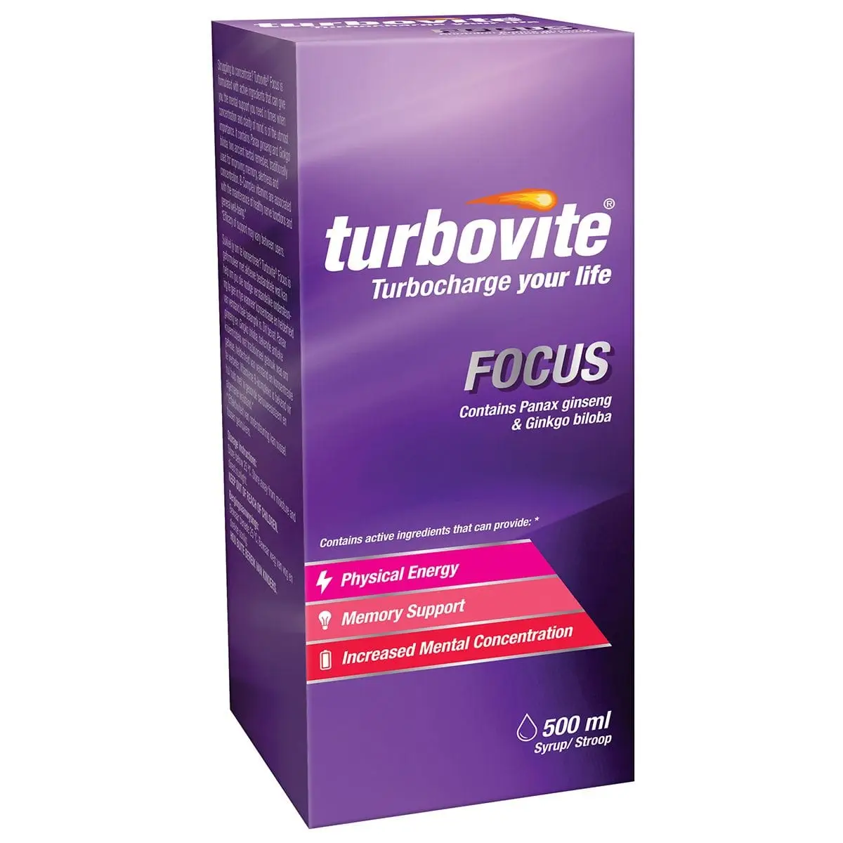 TURBOVITE FOCUS SYR 500ML (G-WHIZ)