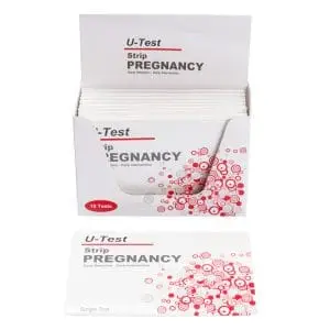 U-TEST PREGNANCY STRIP ECONO 25 TEST