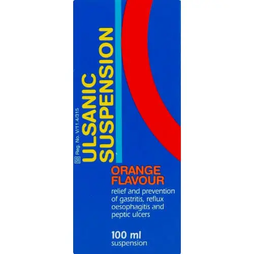 ULSANIC SUSPENSION 100ML ORANGE