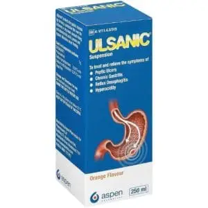 ULSANIC SUSPENSION 250ML ORANGE