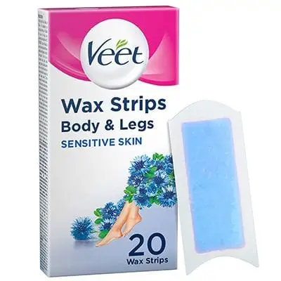 VEET WAX STRIPS 20 SENSITIVE