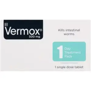 VERMOX SD 500MG TABS 1