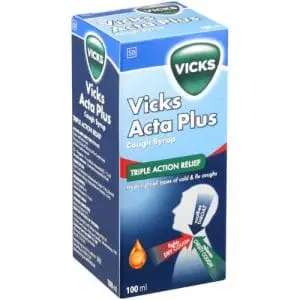 VICKS ACTA PLUS 100ML COUGH SYRUP