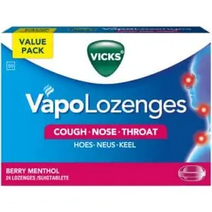 VICKS LOZENGES 24  BERRY