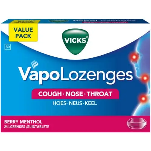VICKS LOZENGES 24 BERRY