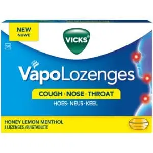 VICKS LOZENGES 8 HONEY&LEMON