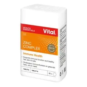 VITAL ZINC TABS 90