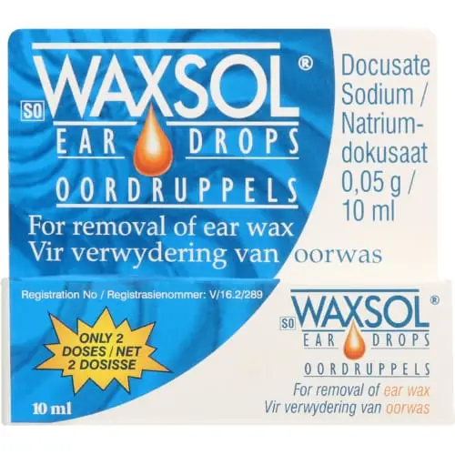 WAXSOL EAR DROPS 10ML