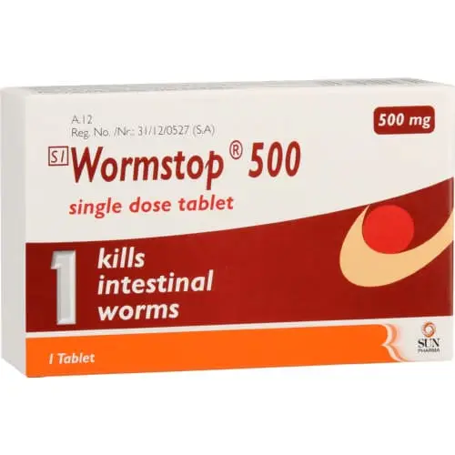 WORMSTOP 500MG TABS 1