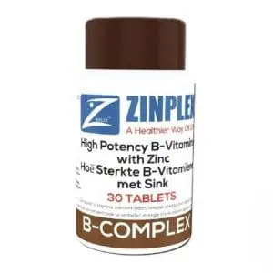 ZINPLEX B COMPLEX TABS 30