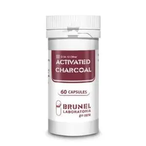 BRUNEL ACTIVATED CHARCOAL CAPS 60