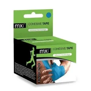 MX COHESIVE TAPE  7.5CM BLUE