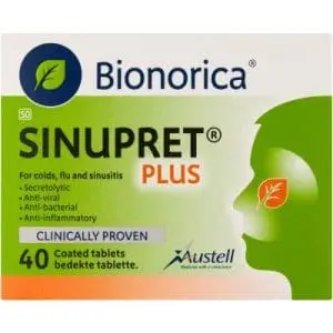 SINUPRET PLUS TABS 40