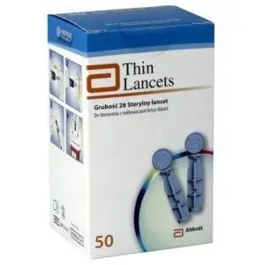 ABBOT THIN LANCETS 50