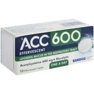 ACC 600 TABS 10