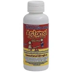 ACTAMOL SYRUP 100ML RED BOXED