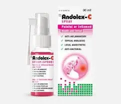 ANDOLEX C ORAL SPRAY 30ML
