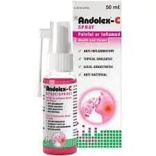 ANDOLEX C ORAL SPRAY 50ML
