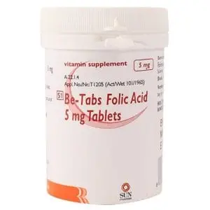 BE-TABS FOLIC ACID TABS 1000