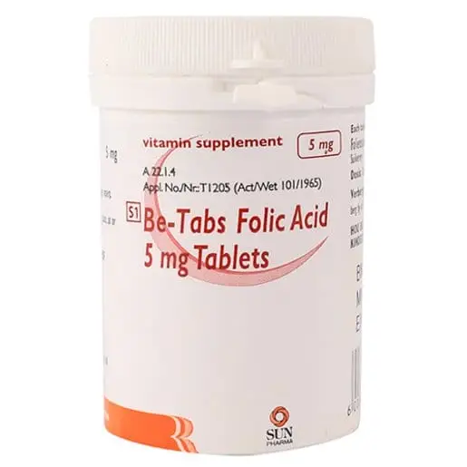 BE-TABS FOLIC ACID TABS 1000