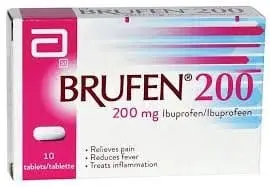 BRUFEN 200MG TABS 10