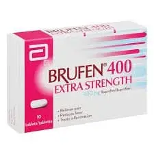 BRUFEN 400MG EXTRA TABS 10