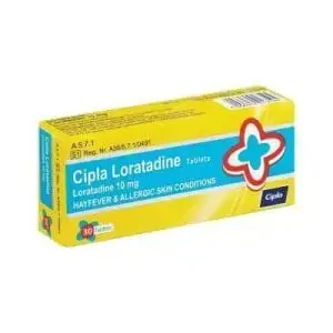 CIPLA LORATADINE 10MG TABS 30