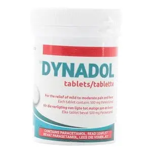 DYNADOL 500MG TABS  100