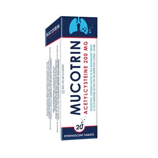 MUCOTRIN EFF TABS 20