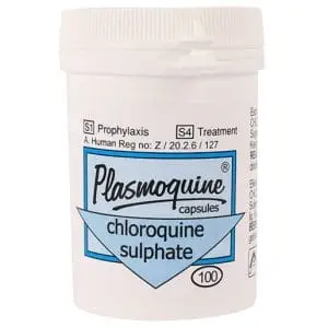 PLASMOQUINE 200MG CAPS 100