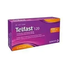 TELFAST 120 TABS 30