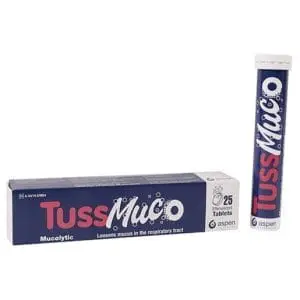 TUSSMUCO 200MG EFT 25