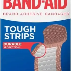 BANDAID 20 TOUGH STRIPS