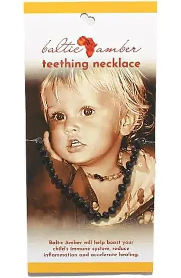BABE-EZEE BALTIC AMBER TEETHING NECKLACE