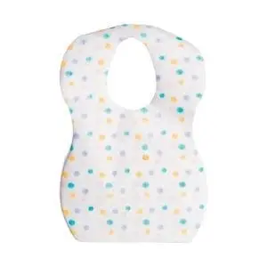 BABY THINGS BIB W/POCKET DISPOSABL 10PCS