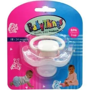 BABY THINGS PACIFIER 18-24 MTH BTERFLY