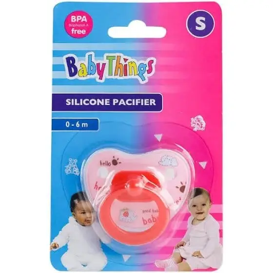 BABY THINGS PACIFIER PP ASSTD 0-6MONTHS