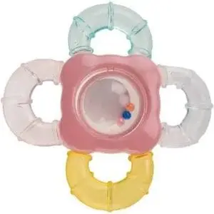 BABY THINGS RATTLE TEETHER ASSTD COL