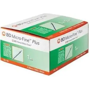 BD MICROFINE PEN NDLE 8MM(30G) 100