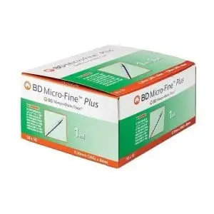 BD MICROFINE SYR 1ML 8MM(30G) 100