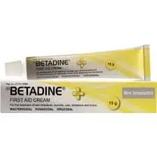 BETADINE FIRST AID CREAM 15G