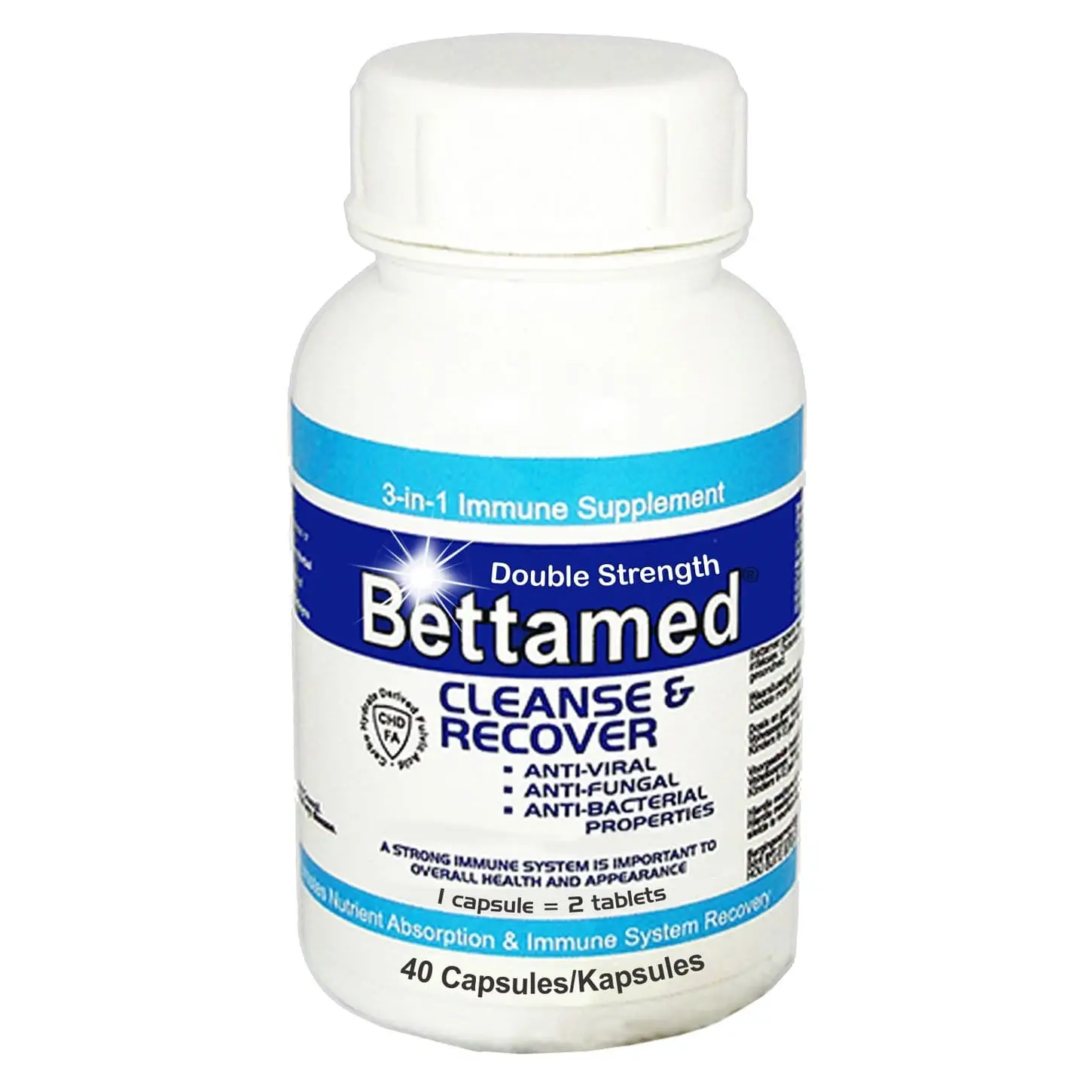 BETTAMED DBL STRENGTH CAPS 40