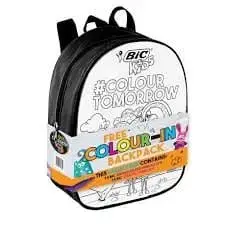 BIC KIDS COLOUR IN BACKPACK